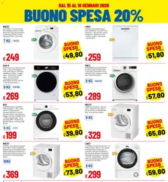 Anteprima del volantino Galassia Legnago catalogo valido a partire dal 15.01.2026 | Pagina: 4 | Prodotti: Lavatrice, Asciugatrice, Lavastoviglie, Smartphone