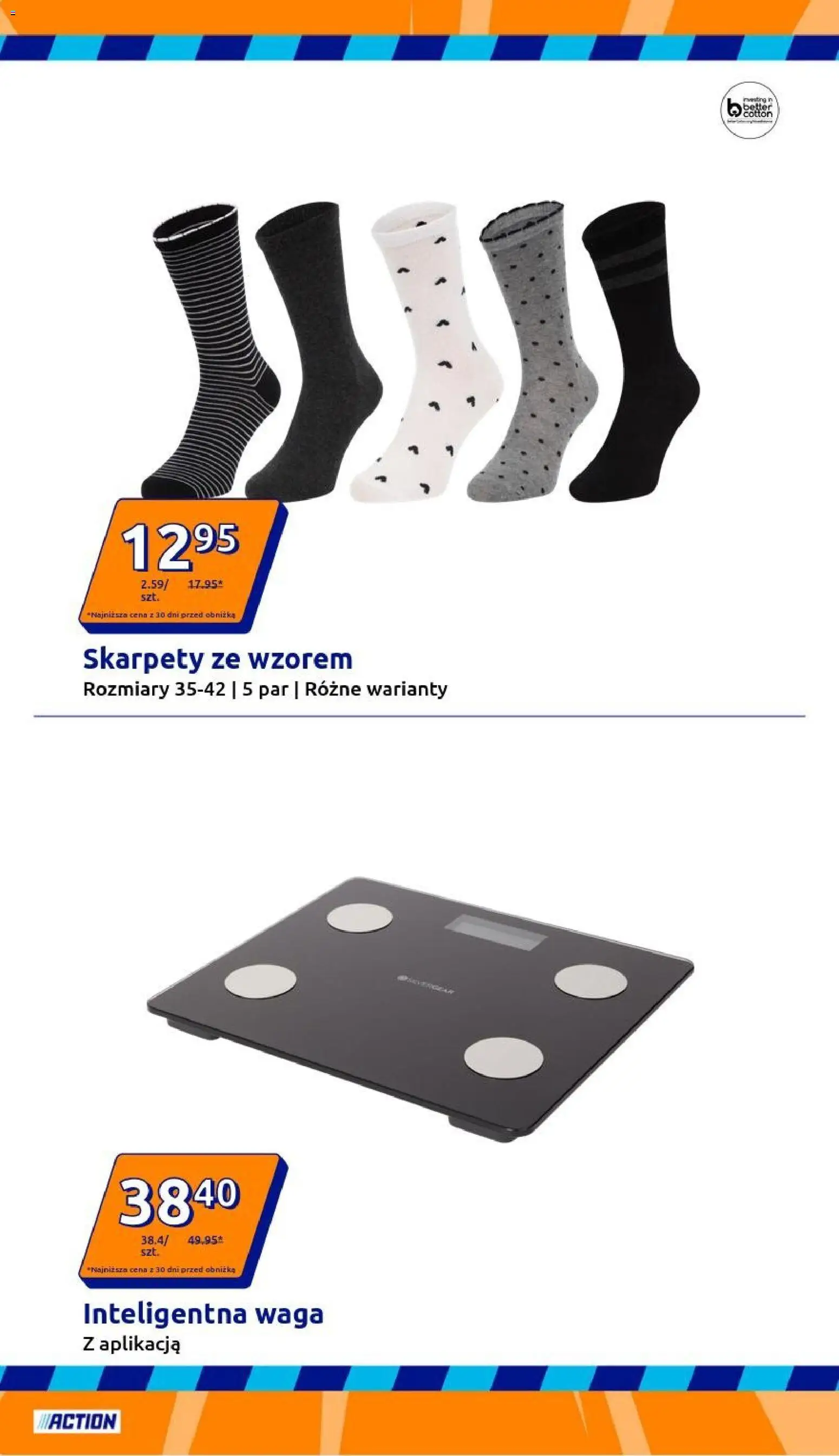 Action Gazetka od 31.12.2025 | Strona: 4 | Produkty: Skarpety, Waga