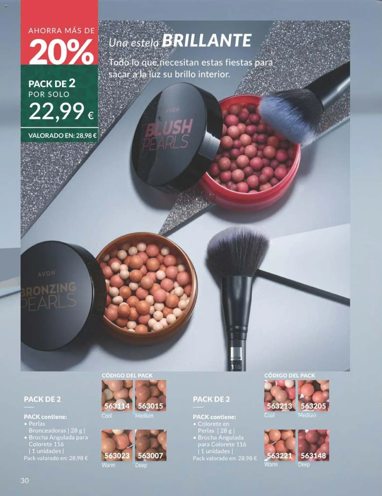 Catálogo AVON campaña 11 Black Friday │ válido desde el 01.11.2025 | Página: 30 | Productos: Colorete, Brocha