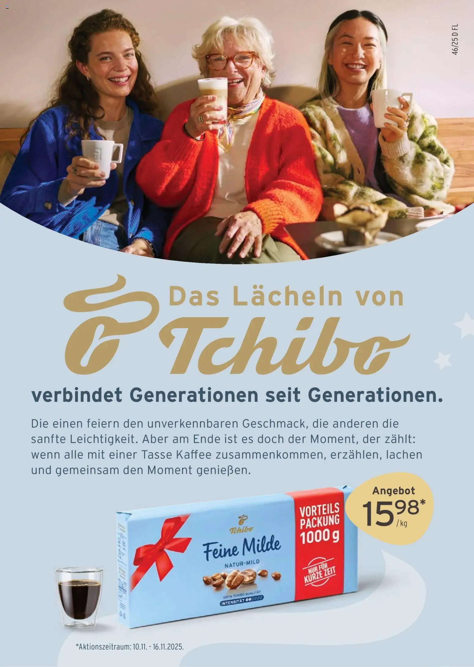 Prospekt Tchibo Kuschelfreude – gültig ab 12.11.2025 | Seite: 48 | Produkte: Kaffee