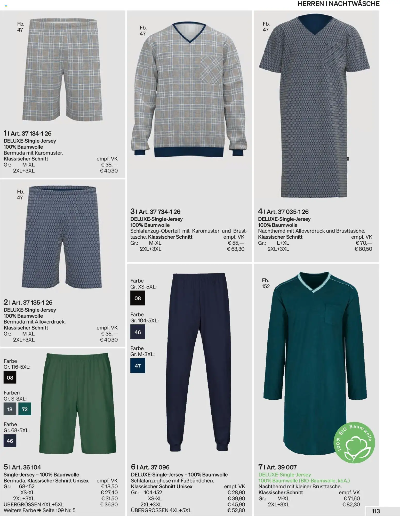 Trigema Prospekt – gültig ab 01.02.2026 | Seite: 113 | Produkte: Bermuda