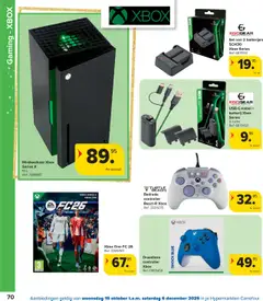 Carrefour - Hypermarkten Speelgoedcatalogus - Voorbeeld van een folder van Carrefour, geldig van 15.10.2025 | Pagina: 70 | Producten: Xbox, Batterij