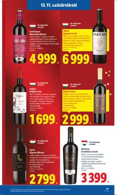 Lidl Akciós újság - amely érvényes a következő dátumtól: 11.12.2025 | Oldal: 23