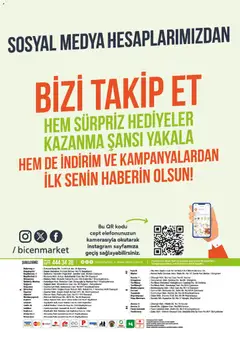 05.11.2025 tarihinden itibaren geçerli olan Biçen Market kataloğu önizlemesi | Sayfa: 17