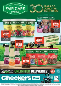 Preview of Checkers specials valid from 11.08.2025