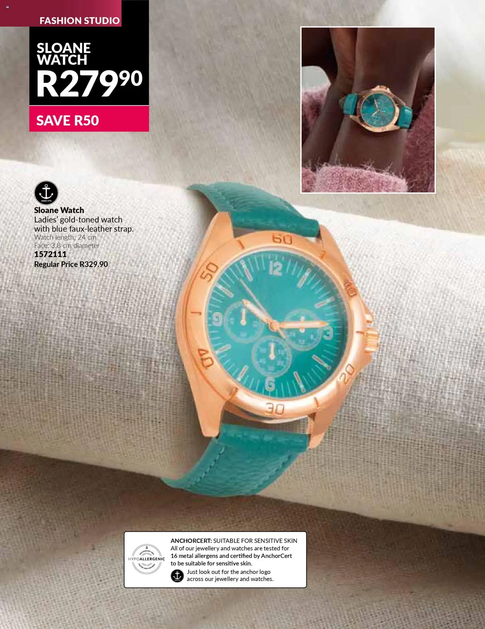 New Avon catalogue – valid from 31.01.2026 | Page: 128 | Products: Watch