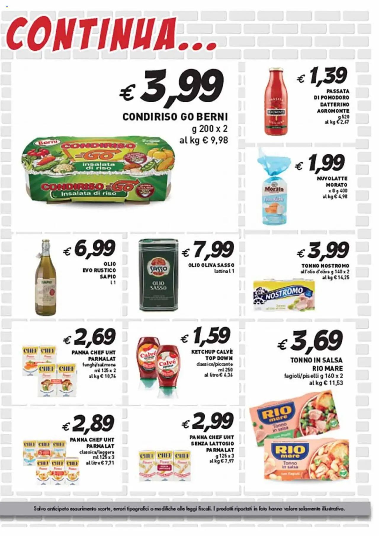 Volantino Coal del 11.09.2025 | Pagina: 5 | Prodotti: Riso, Pomodoro, Olio, Insalata di riso