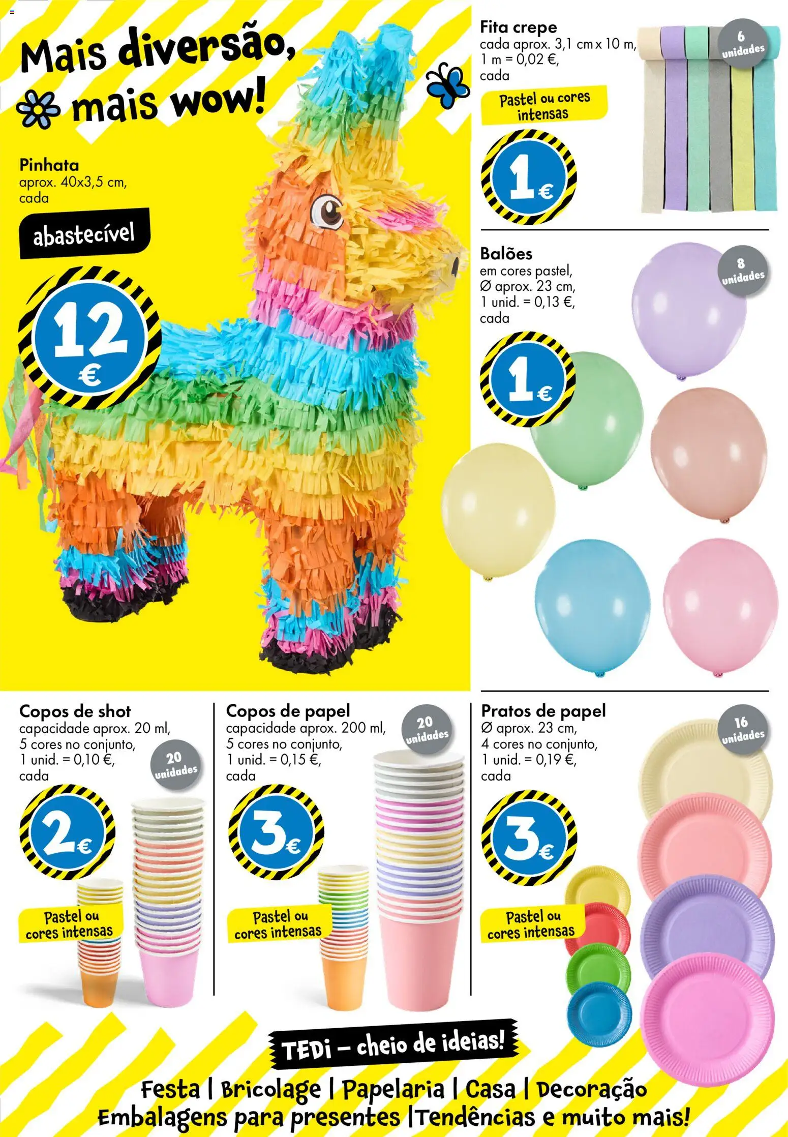 TEDi folheto │ válido de 06.03.2026 | Página: 33 | Produtos: Copos, Pratos