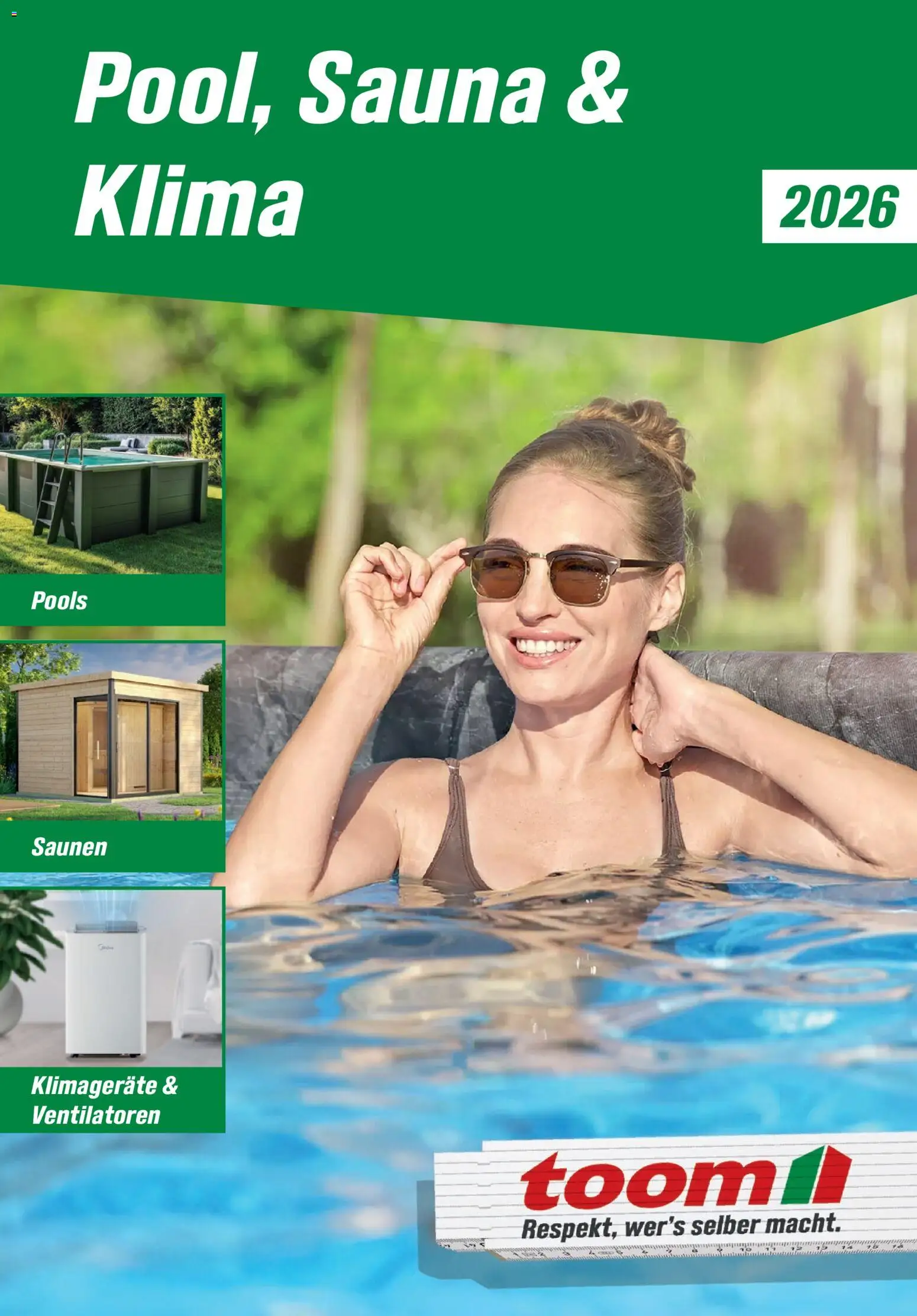 Toom Baumarkt - Pool, Sauna & Klima 2026 – gültig ab 14.03.2026 | Seite: 1