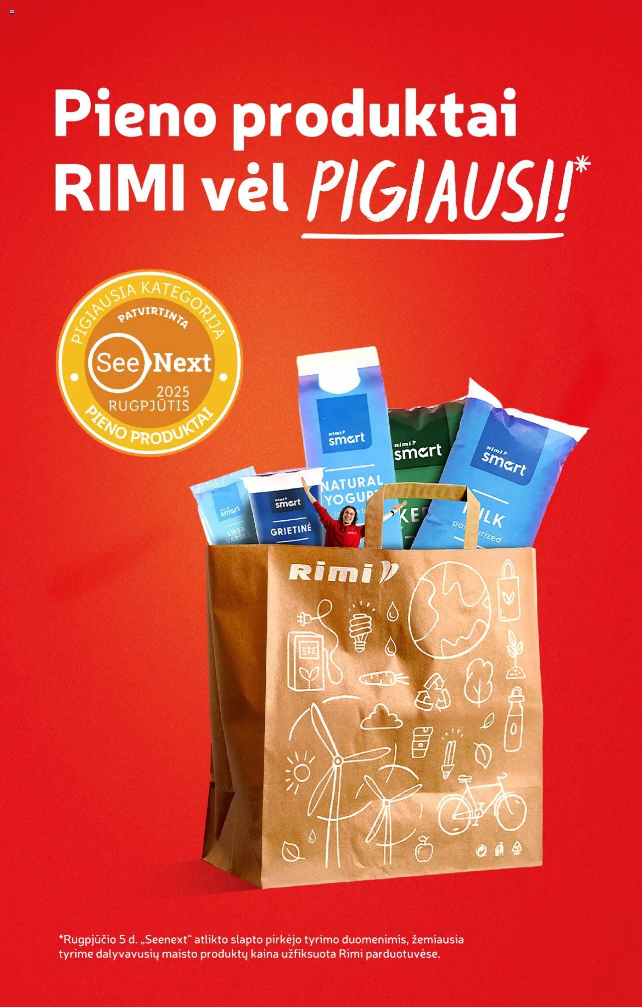 Rimi - Leidinys│galioja nuo 02.09.2025 | Puslapis: 18 | Prekių: Grietinė