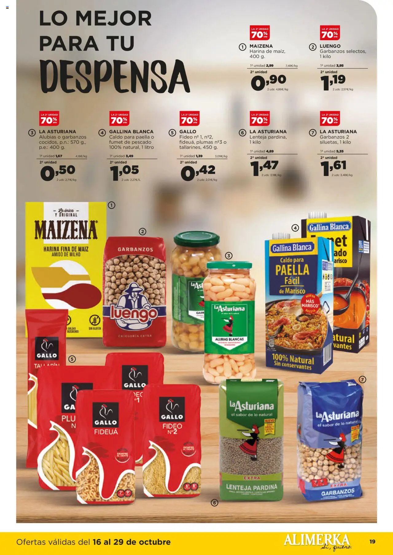 Alimerka folleto Asturias │ válido desde el 16.10.2025 | Página: 19 | Productos: Pescado