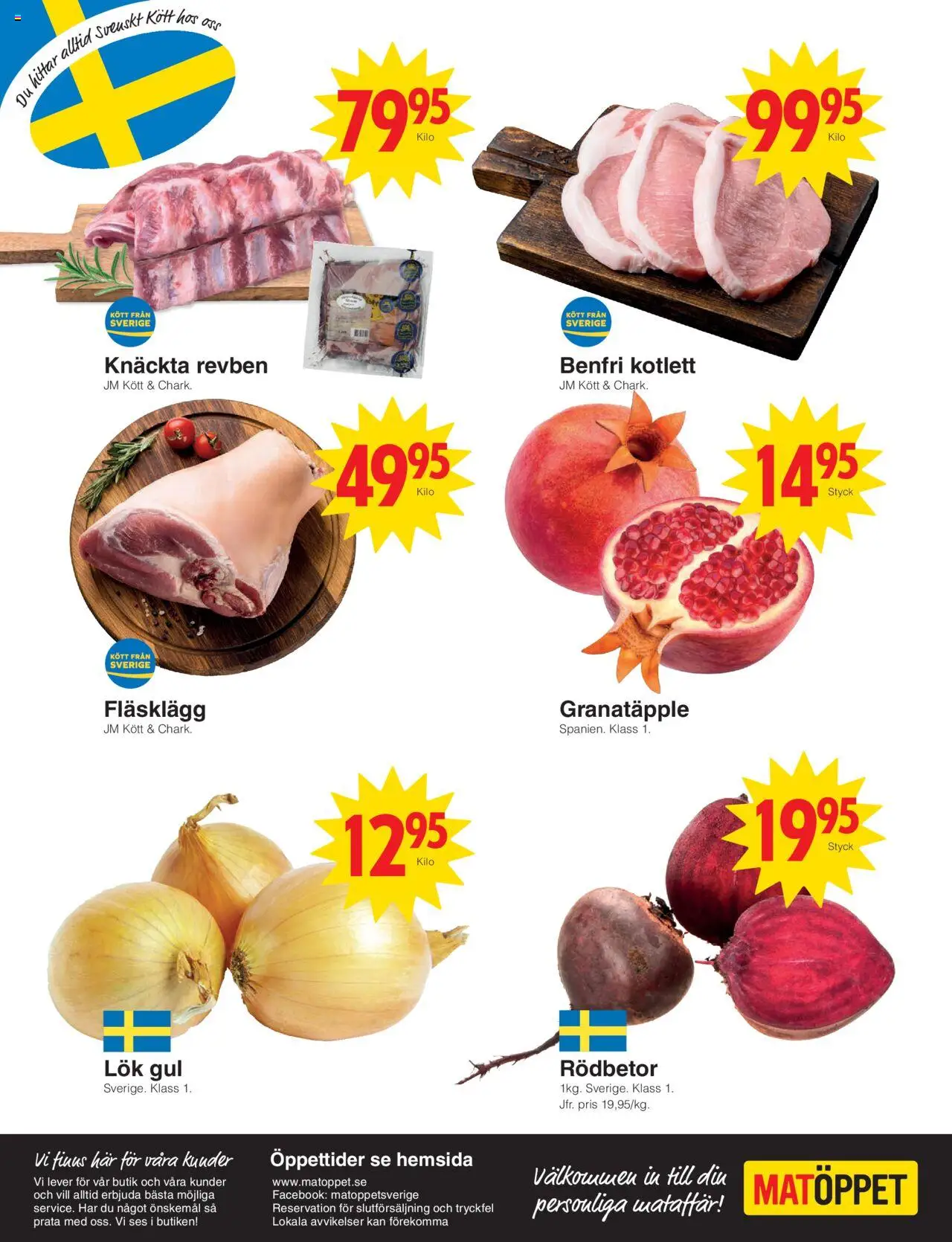 Matöppet reklamblad aktuell från 29.09.2025 | Sida: 4