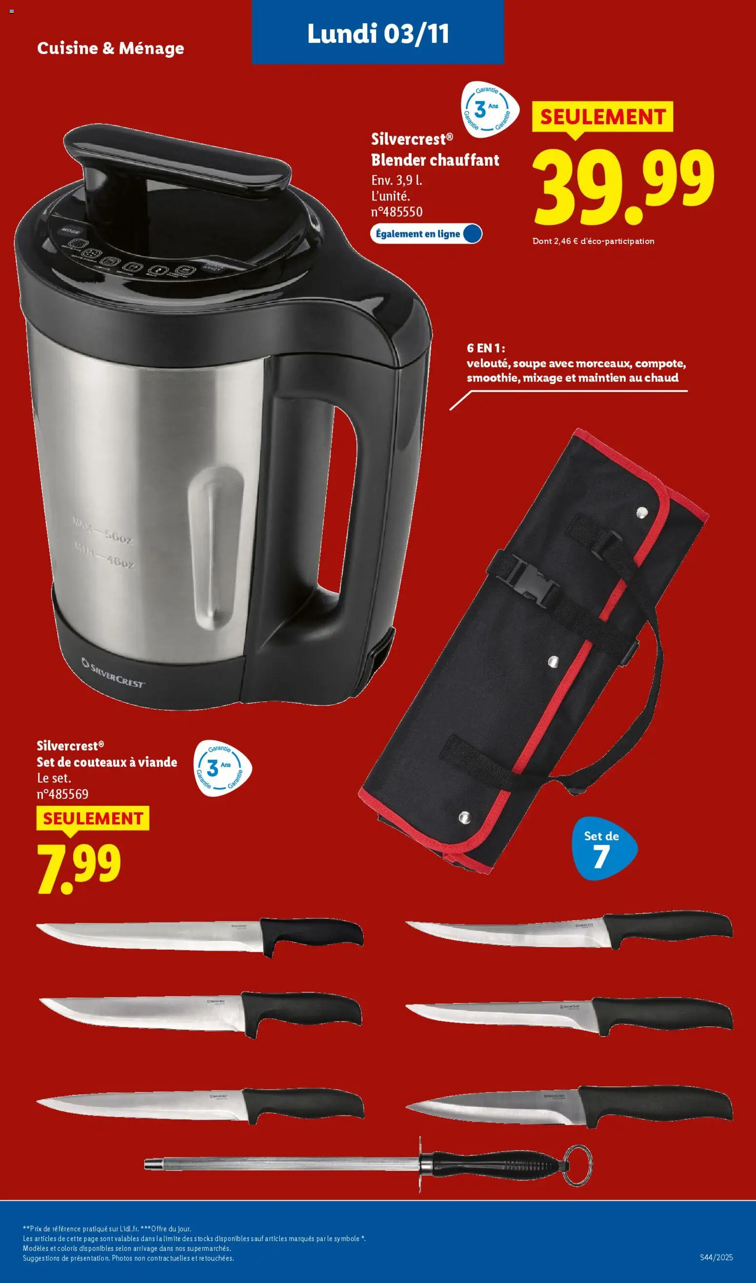 {H1} | Page: 64 | Produits: Soupe, Blender, Blender chauffant, Viande