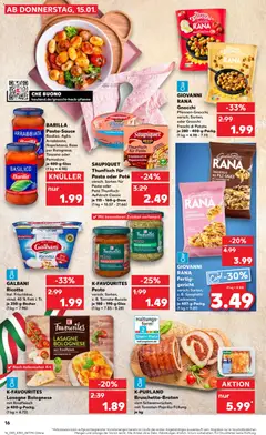 Kaufland DE - DE Folder Hannover - Voorbeeld van een folder van Kaufland DE, geldig van 15.01.2026 | Pagina: 16 | Producten: Rucola, Pasta, Lasagne, Ricotta