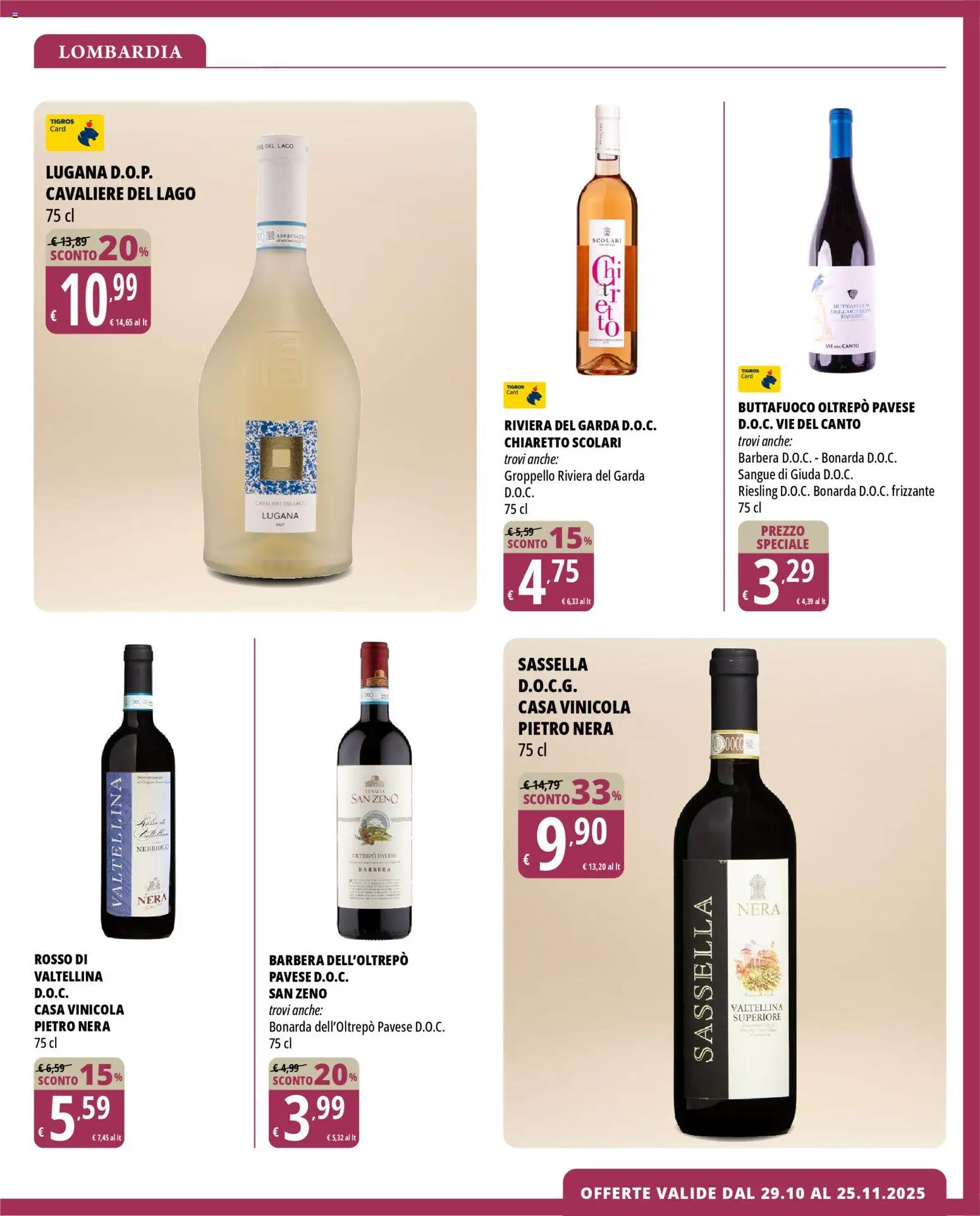 Volantino Tigros del 29.10.2025 | Pagina: 3