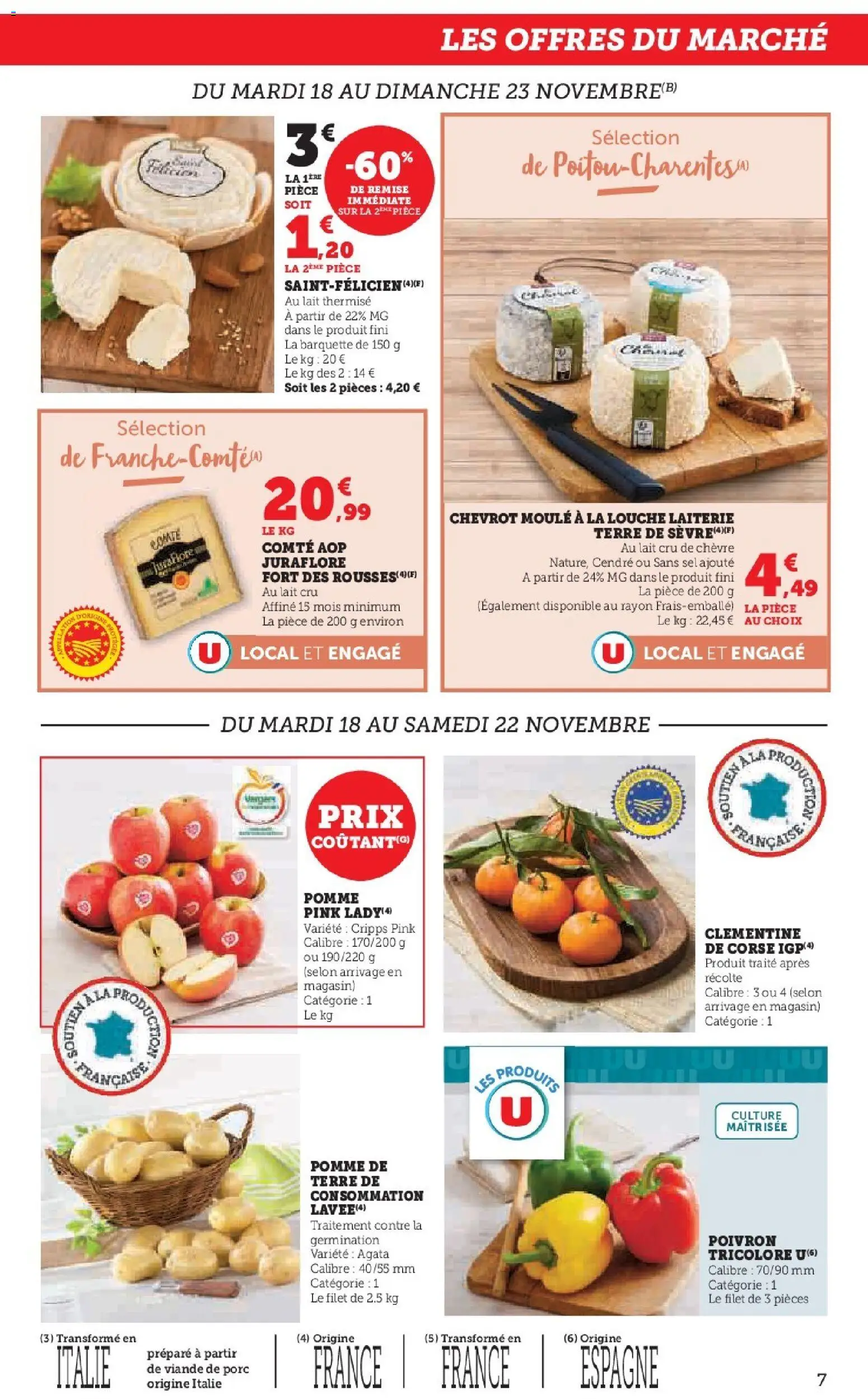 {H1} | Page: 7 | Produits: Poivron, Pomme de terre, Sel, Porc