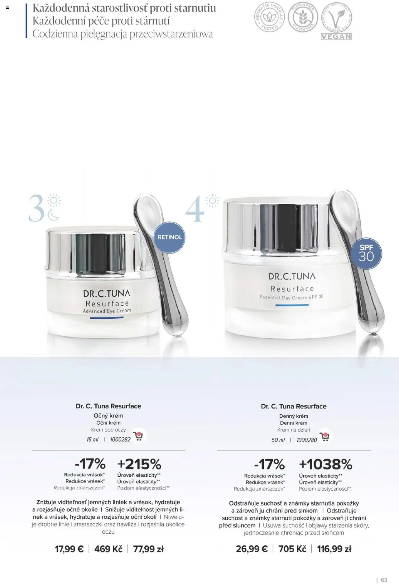 Nové Farmasi akcie – leták je platný od 24.09.2025 | Strana: 63 | Produkty: Krém