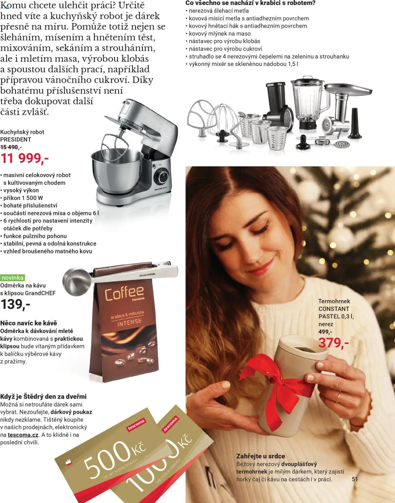 TESCOMA katalog - Podzim/zima 2025 od 20.10.2025 | Strana: 51 | Produkty: Čaj, Mlýnek, Robot, Cukroví
