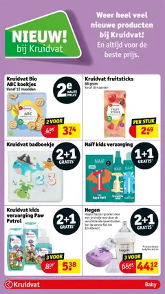 Kruidvat - Baby deal dagen - Voorbeeld van een folder van Kruidvat, geldig van 20.10.2025 | Pagina: 2 | Producten: Bad, Fruit, Shampoo, Appel
