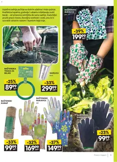 Idea katalog Prolećni magazin - pregled Idea kataloga - važi od 09.04.2026 | Strana: 9 | Proizvode: Rukavice