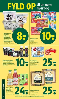 Coop 365 Tilbudsavis gyldig fra 14.08.2025 | Side: 8 | Produkter: Creme, Skyr, Skiveost, Smoothie