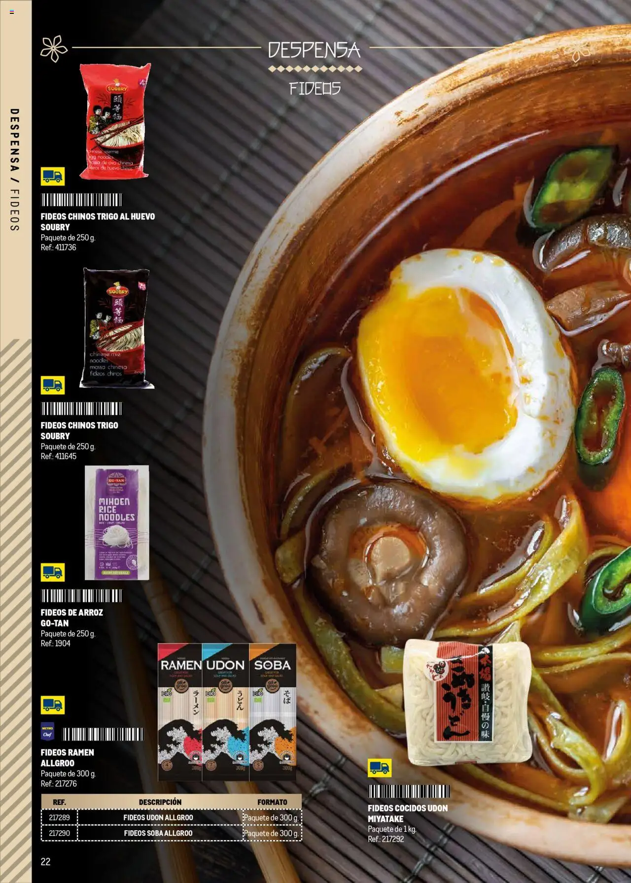 Makro - Cocina fusión asiática Prat │ válido desde el 04.06.2025 | Página: 22 | Productos: Arroz, Fideos, Fideos de arroz, Ξινό