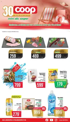 COOP - Mini & Abc & Szuper / Nyírzem-Szabolcs - amely érvényes a következő dátumtól: 14.08.2025