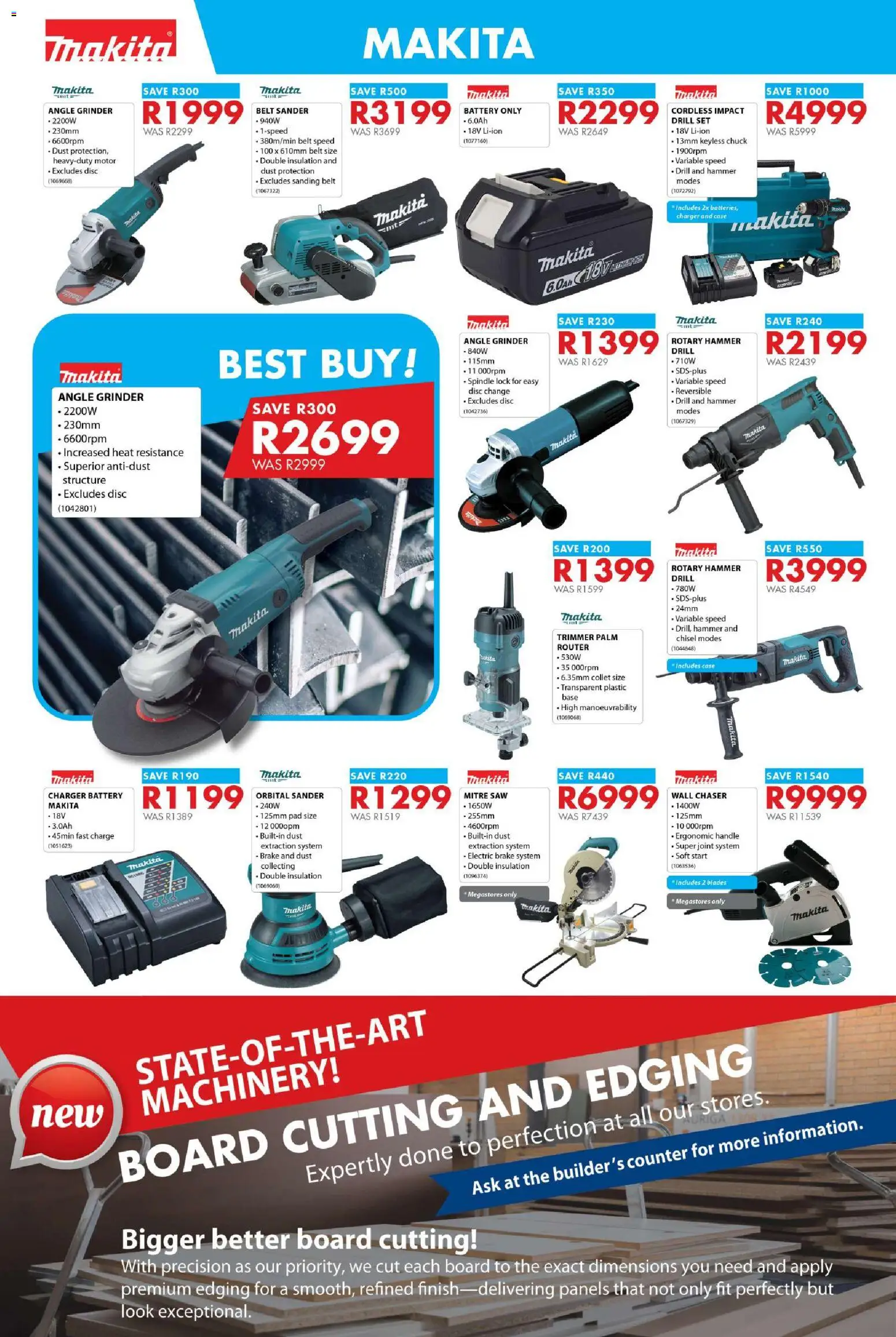 New Chamberlain catalogue – valid from 22.01.2026 | Page: 8 | Products: Router, Drill, Charger, Hammer