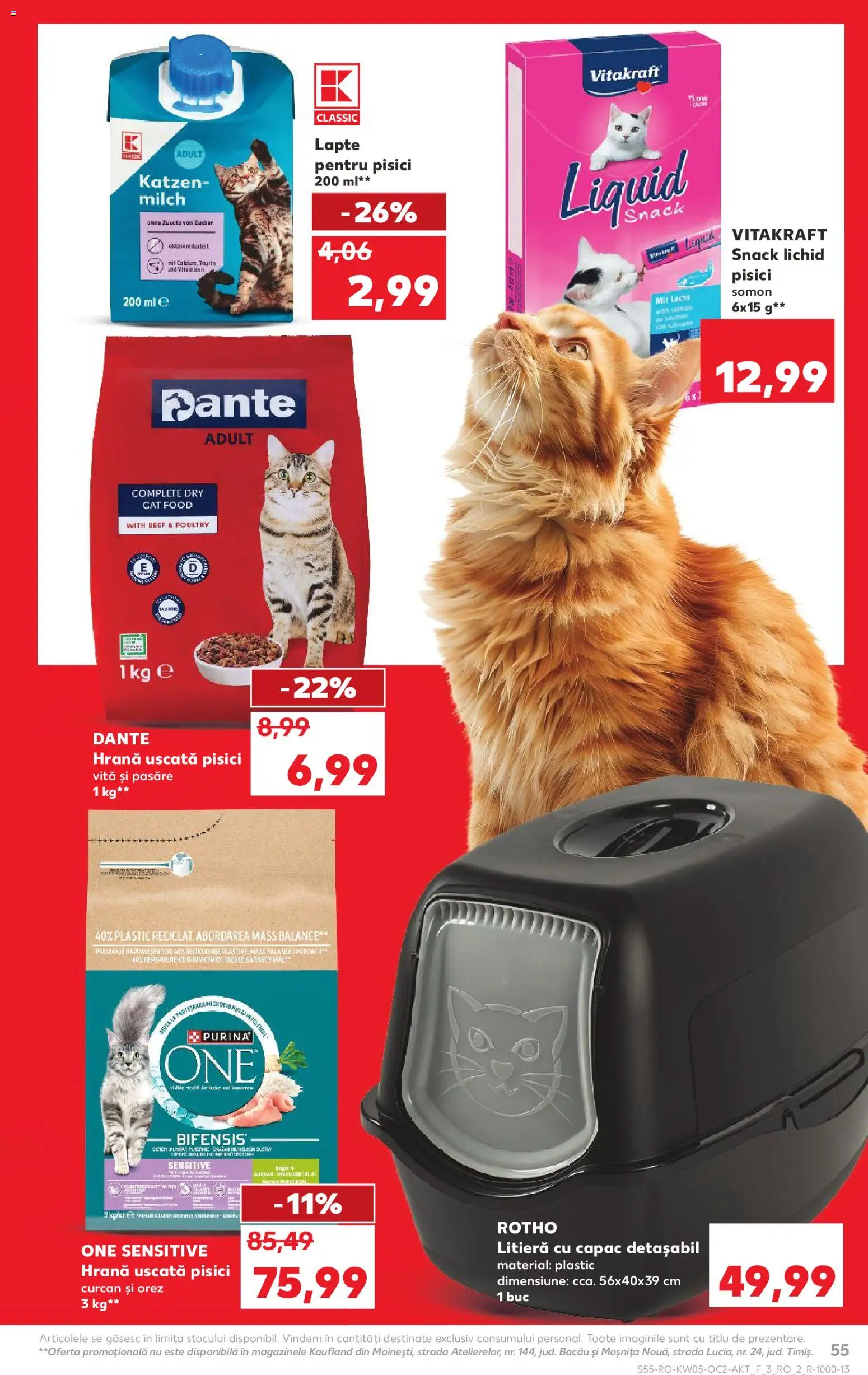 Noul catalog Kaufland – valabil de la 28.01.2026 | Pagină: 55 | Produse: Lapte, Orez