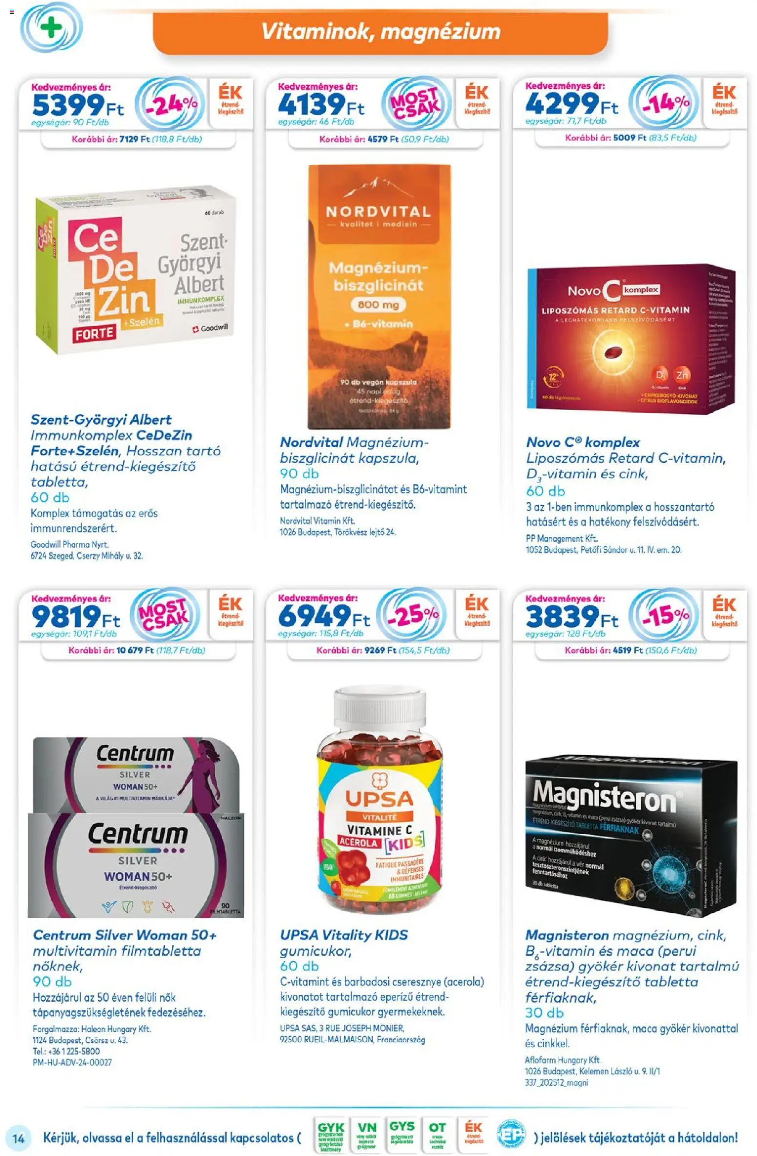 Gyöngy Patikák akciós ujság - amely érvényes a következő dátumtól: 01.02.2026 | Oldal: 14 | Termékek: Cseresznye, Gumicukor, Multivitamin