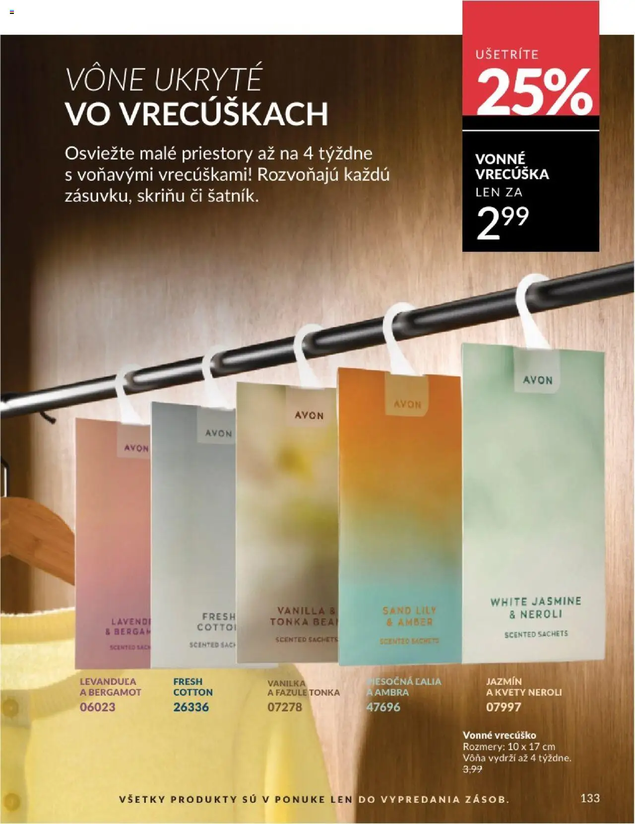Katalóg Avon 2025 │ platný od 01.08.2025 | Strana: 133 | Produkty: Kvety