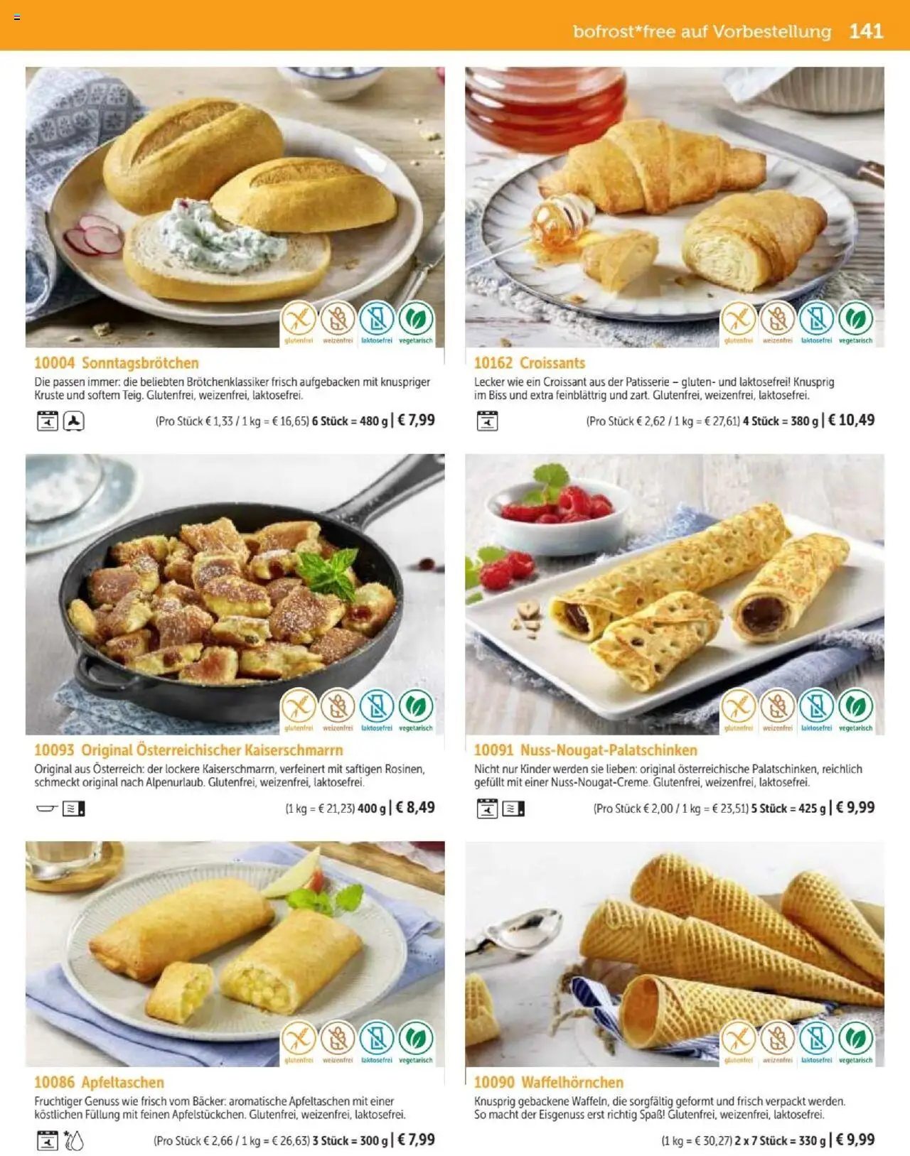 Bofrost Katalog - gültig ab dem 07.09.2025 | Seite: 141 | Produkte: Croissant