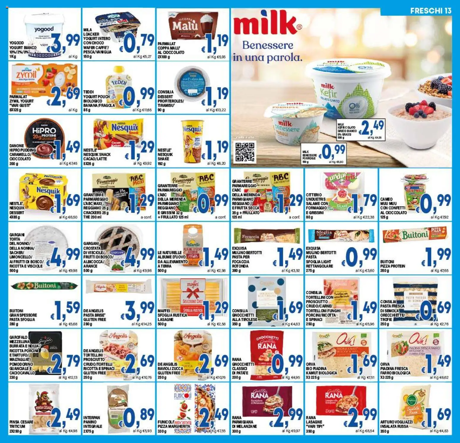 Volantino DEM del 27.11.2025 | Pagina: 13 | Prodotti: Zucca, Piadina, Parmigiano reggiano, Burrata