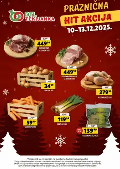 Tekijanka praznična hit akcija - pregled Tekijanka kataloga - važi od 10.12.2025