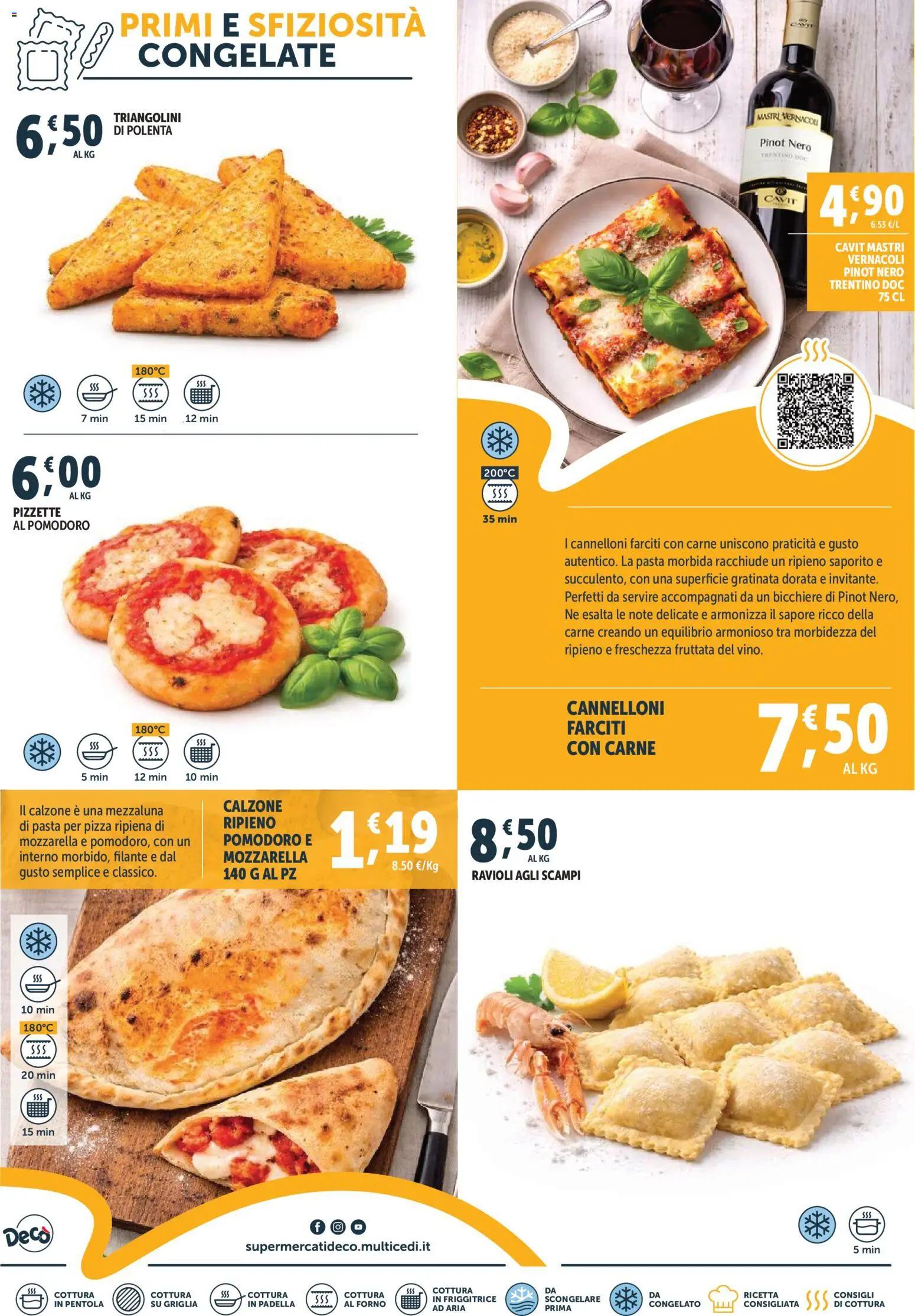 Volantino Decò del 27.03.2026 | Pagina: 5 | Prodotti: Mozzarella, Padella, Forno, Griglia