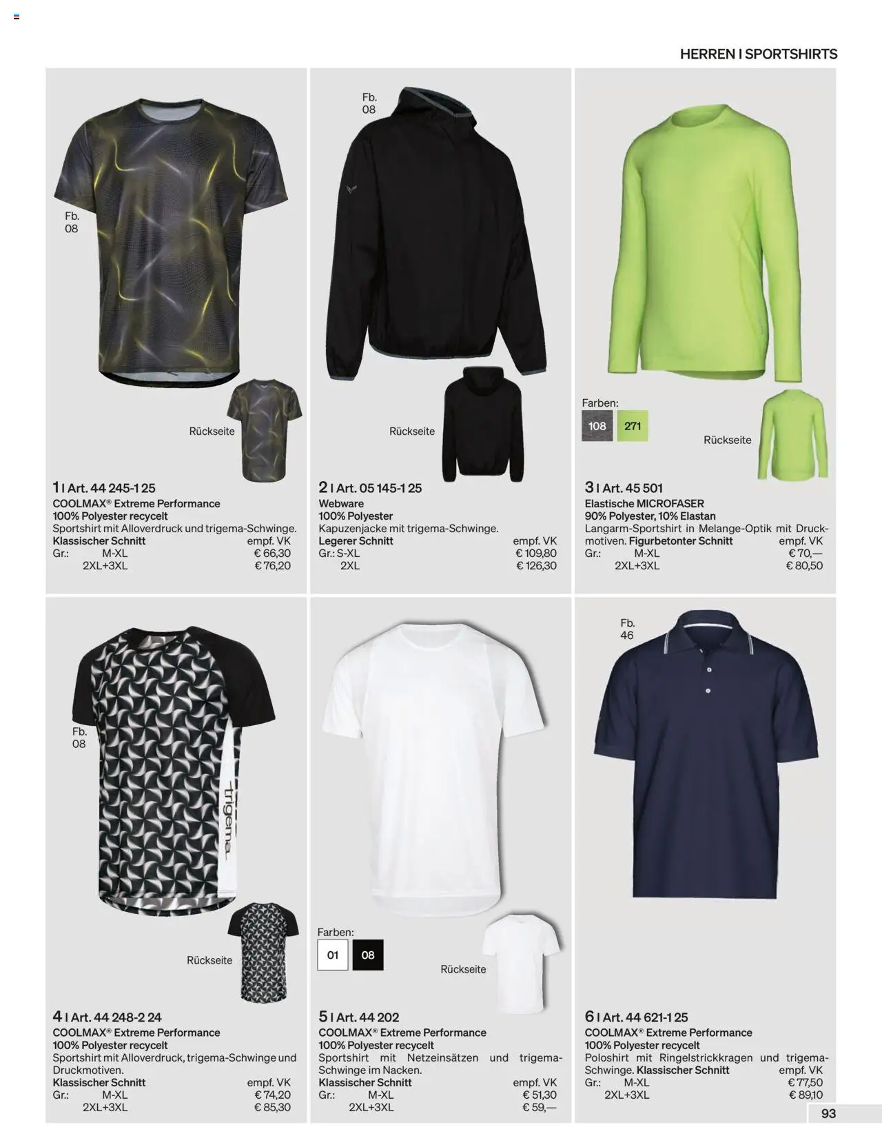 Trigema Prospekt 	 – gültig ab 01.09.2025 | Seite: 93