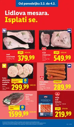 Sveži ćureći batak, Cca 950 g; 1 kg - pregled Lidl kataloga - važi od 29.01.2026 | Strana: 67