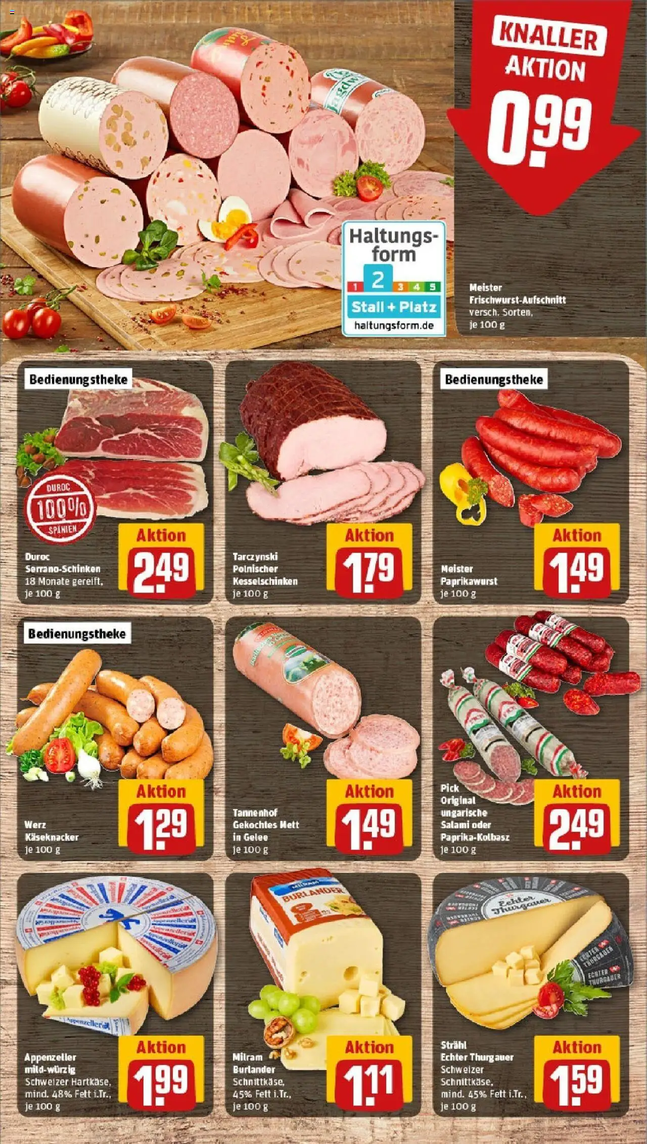 Rewe prospekt Ilvesheim	 - gültig ab dem 15.06.2025 | Seite: 11 | Produkte: Paprika, Milram, Salami