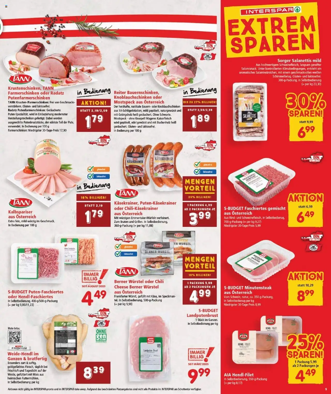 Interspar Flugblatt - Burgenland Nord gültig ab 09.10.2025 | Seite: 9 | Produkte: Chili