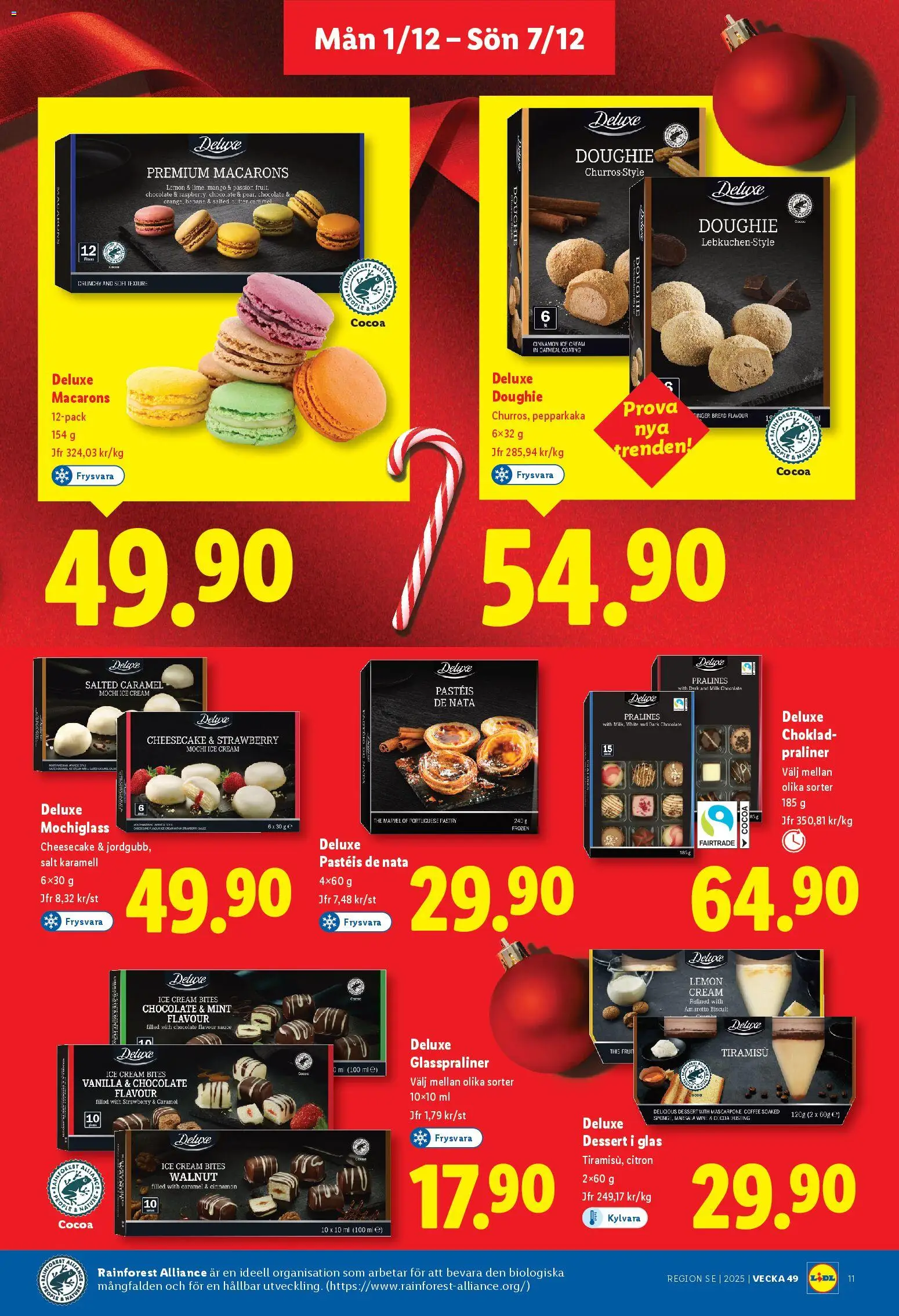 Lidl reklamblad aktuell från 01.12.2025 | Sida: 12 | Produkter: Salt, Juice, Citron, Mango