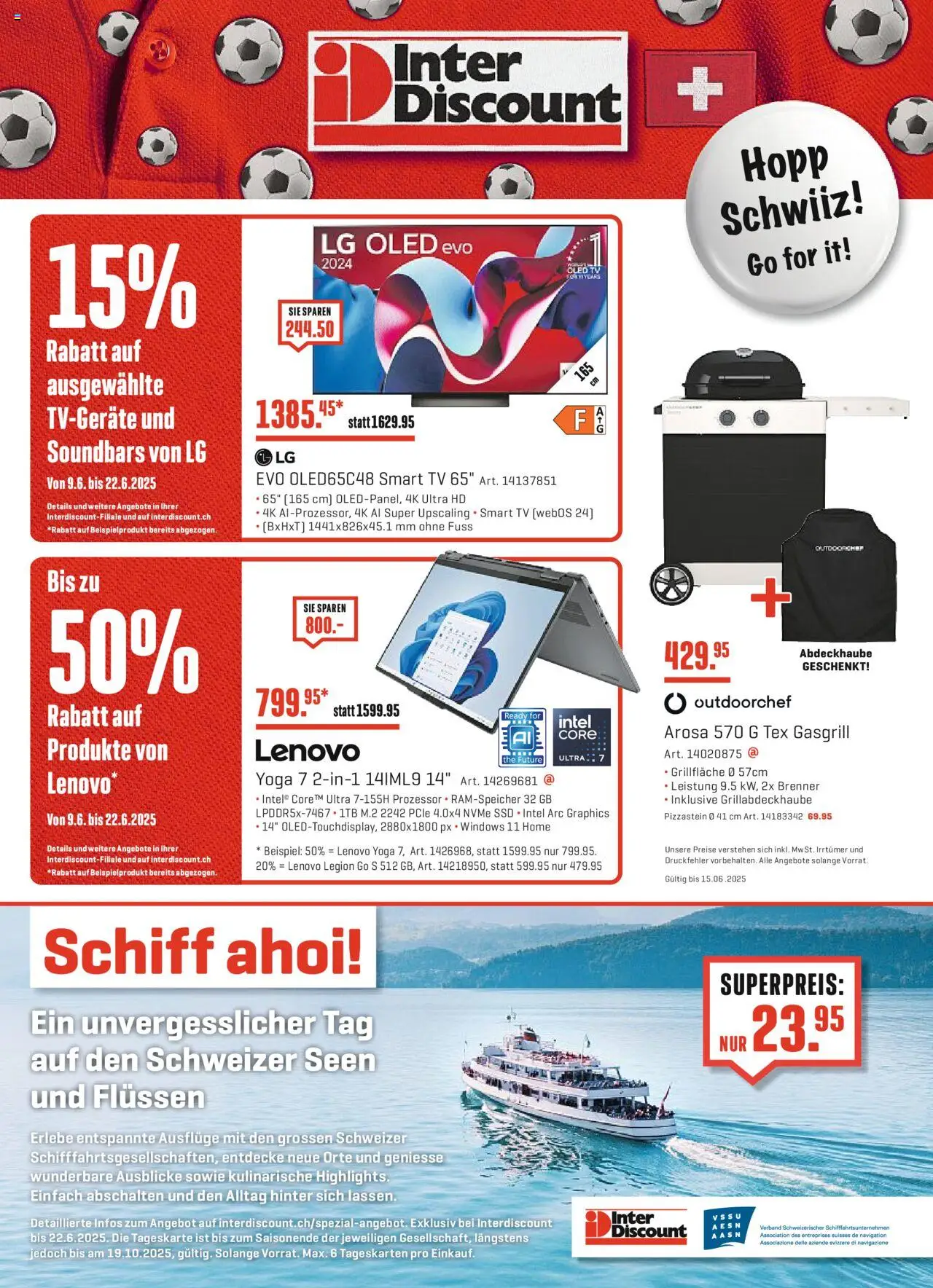 Coop - Magazin ab 12.06.2025 | Seite: 116 | Produkte: Navigation, Laptop, Lenovo, LG
