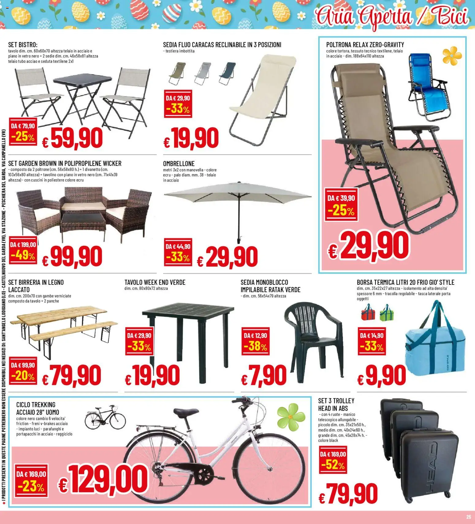 Volantino Galassia del 23.03.2026 | Pagina: 25 | Prodotti: Borsa termica, Borsa, Trolley, Tavolo