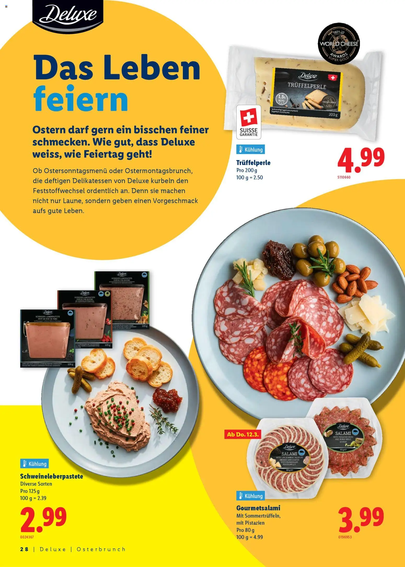 Lidl Aktionen Ostern – gültig ab 26.02.2026 | Seite: 28 | Produkte: Salami