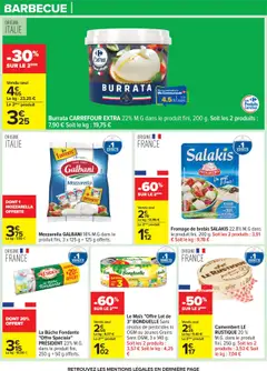  | Page: 7 | Produits: Barbecue, Fromage, Burrata, Camembert