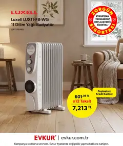 17.12.2025 tarihinden itibaren geçerli olan Evkur kataloğu önizlemesi