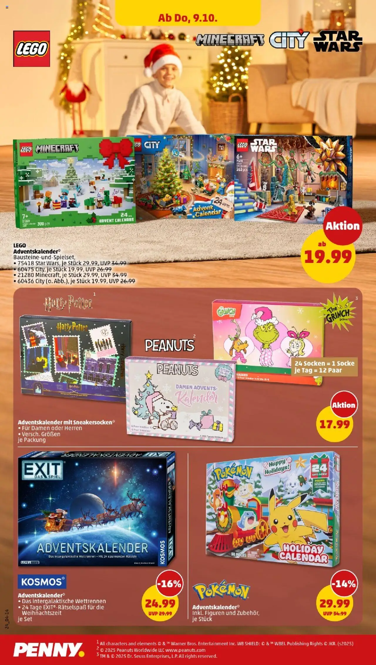 Penny - Bayern – gültig ab 06.10.2025 | Seite: 26 | Produkte: Spiel, Socken