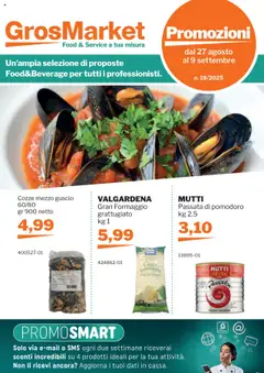 Anteprima del volantino Volantino Sogegross	 valido a partire dal 27.08.2025