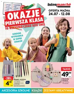Pogląd oferty "Intermarche Gazetka - Artykuły szkolne" - ważna od 24.07.2025