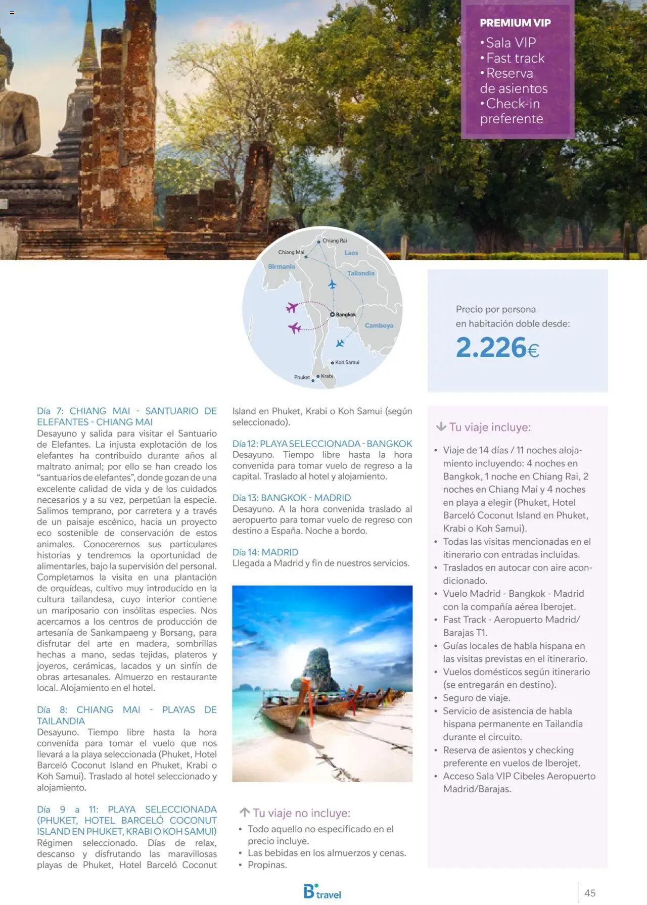 B the travel brand Asia 2025 │ válido desde el 15.11.2024 | Página: 45