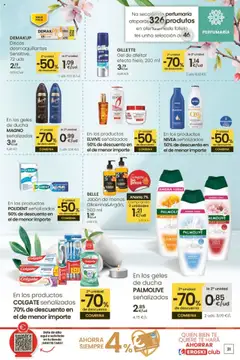 Eroski - Ofertón Center │ válido desde el 18.09.2025 | Página: 31 | Productos: Gel de afeitar, Jabón, Té, Ducha